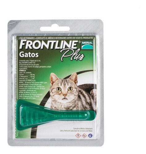 Pipeta frontline gatos